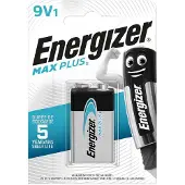 Energizer Batterij Max Plus 9V 6LR61 Alkaline 9 V