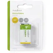 Nedis Alkaline batterij 9V 1 stuks Blister -