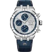 Maurice Lacroix Aikon Heren Horloge Blauw AI6038-SS001-131-1