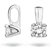 Blush diamonds hanger met 0.10ct diamant