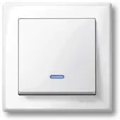 Merten draaideur met controlevenster, kleur: polarwit