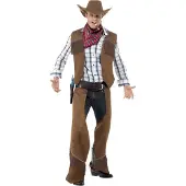 Smiffys Mooi cowboy kostuum Willem heren-M