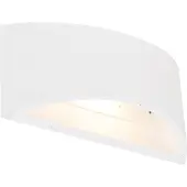 QAZQA Moderne wandlamp wit 20cm met lichteffect - Tum