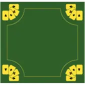 Buffalo Kaartkleed 70 x 70 cm unisex