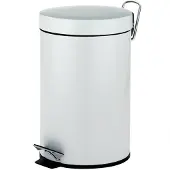 kela Prullenbak Monaco Pedaal 3L White