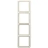 JUNG CD584W Afdekking Frame 4-voudig Crème-wit 1 stuk(s)