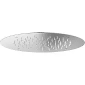 Hotbath Mate M116 Hoofddouche Rond 38cm Met Led Verlichting Geborsteld Nikkel - Messing - Kranen, Douchekranen, Hoofddouches - 8719638611947 - Kranen, Douchekranen, Hoofddouches