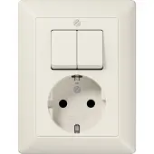 JUNG AS-serie inbouwschakelaar wit - AS5575EU