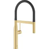 GROHE Keukenmengkraan essence new professionele spray cool sunrise geborsteld