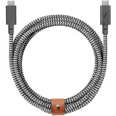 Native Union Belt Pro USB-C Naar USB-C Kabel Zebra