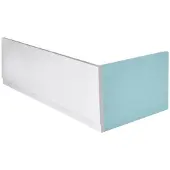 Polysan Couvert Voorpaneel 140x52cm, links