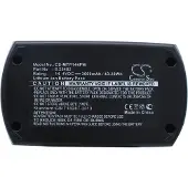 Cameron Sino Metabo 6.25482 accu (14.4 V, 3000 mAh, Li-ion, huismerk)