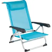 Red Mountain Deluxe Strandstoel Aluminium Blauw