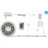 Briloner LED-strip 2024-300 RGB binnen 10 m 2024-300, dimbaar, Woon-/ Eetkamer, Kunststof, Modern