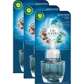 Air Wick Elektrische Geurverspreider Luchtverfrisser - Life Scents Turquoise Oase Navulling - 3 Stuks - Voordeelverpakking