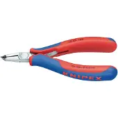 Knipex 64 62 120 Elektronica en fijnmechanica Schuine snijtang Met facet 120 mm