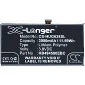 Cameron Sino Huawei HB494590EBC accu (3050 mAh, huismerk)