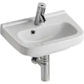Sphinx 300 fontein 40x29.5cm met kraangat en overloop wit