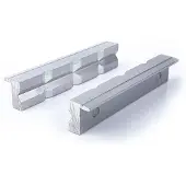 HBM Machines HBM 125 mm Aluminium Opzetbekken met Dubbele V