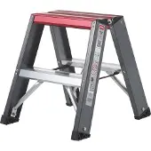 Altrex Falco FDO 2 Dubbele Trap - Aluminium Met Coating - 2 X 2 Treden - Max. Werkhoogte 2,5m