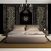 Karo-art Fotobehang - Charme van de nacht