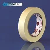 Stokvis Afplaktape M451 25mm x 50M wit
