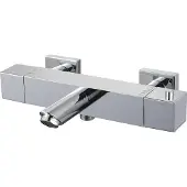 Haceka Mezzo Thermostatische Douchekraan - 15 cm hartafstand - Chroom