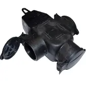 Vetec Hangcontactblok 3-voudig zonder kabel