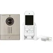 Vision Draadloze deurbel met camera via DECT technologie - batterijen inbegrepen