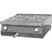Maxima Heavy Duty Bain Marie - Dubbel - Elektrisch