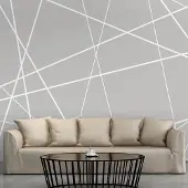 Karo-art Fotobehang - Modern spinnenweb
