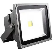 ABC-led 20 watt LED Schijnwerper Warm Wit outdoor Zwart