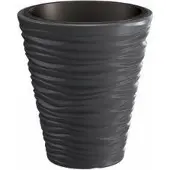 Prosperplast Bloempot Buiten Rond Sand 30cm ANTRACIET Prosperplast