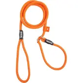 Rebel Petz Hondenriem - Trainingslijn - Oranje - S - 8mm x 140cm
