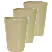 Prosperplast Bloempot Rond Dus 13cm MOKKA Prosperplast / 3 STUKS ! /