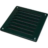 Sencys 5285777 ventilatierooster zaans groen 155 x 155 mm