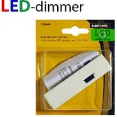 Elektrofix 230V snoerdimmer voor dimbare LED-lampen 1-25W WIT