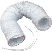 Nedco Luchtafvoerslang 127mm 3M Flex - Wit - PVC