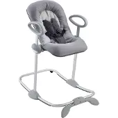 Beaba Up & Down Wipstoel - Schommelstoel - Babyschommel - In hoogte verstelbaar - Grijs