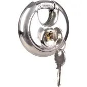 Talamex Disk Padlock Zilver 70 mm