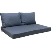 Madison Manchester Palletkussen Denim Grijs 3-delige kussenset - 120cm x 80cm