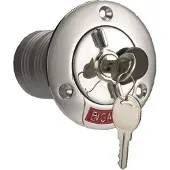 Talamex Water Filler Plug 38 Mm Zilver