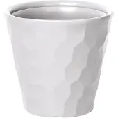 Prosperplast Bloempot Buiten Rond Rocka 30cm WIT Prosperplast