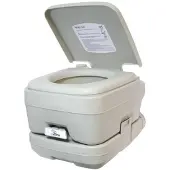Lalizas Portable Toilet Grijs 10 Liters