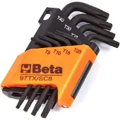 Beta 8 Delige Set Haakse Torx Sleutels 97TX/SC8 - 000970064