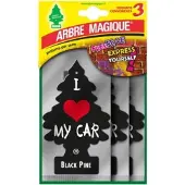 ARBRE MAGIQUE luchtverfrisser Black Pine Tris