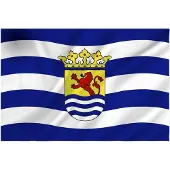Fostex Zeeuwse vlag provincie Zeeland 90 x 150