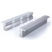 HBM Machines HBM 100 mm Aluminium Opzetbekken met Dubbele V