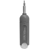 Allocacoc DesignNest FreeTwist - Schroevendraaier - 19 verwisselbare bits - Grijs