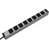 Plenty PLA435-8LOCK PDU 16A, 8x C13 Lockable Outlets